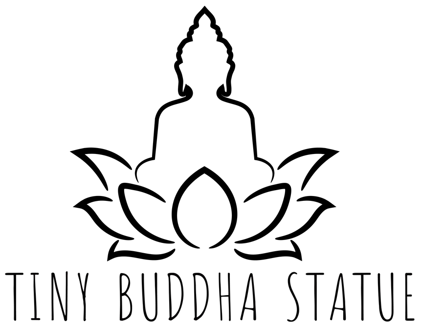 Tiny Buddha statue header logo new